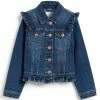 Next Kinder FRILL - Jeansjacke - Dark Blue