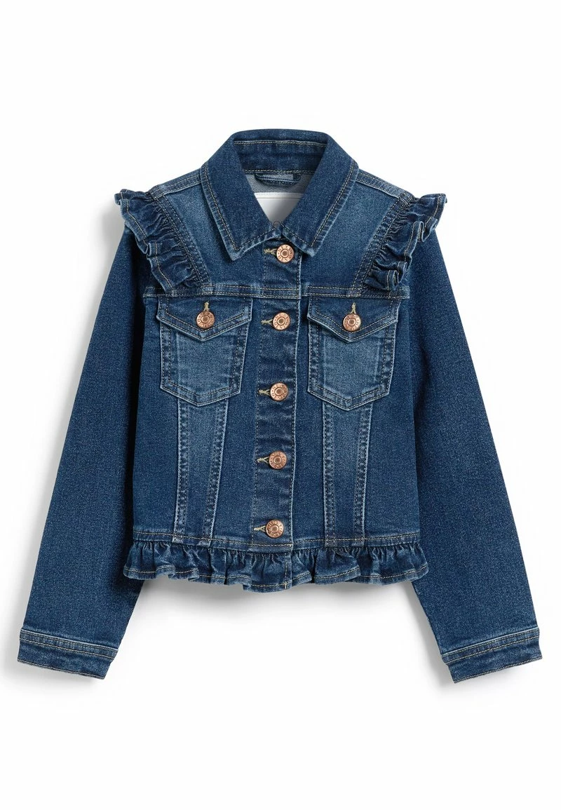 Next Kinder FRILL - Jeansjacke - Dark Blue