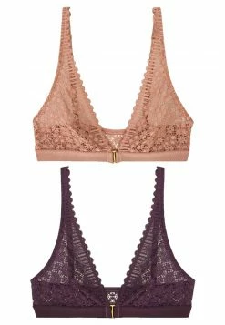 Next Damen 2 PACK - Triangel BH - Purple