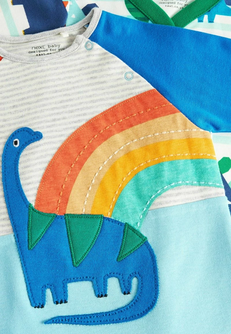 Next Kinder 2 PACK - Strampler - Blue Dino – Bild 2