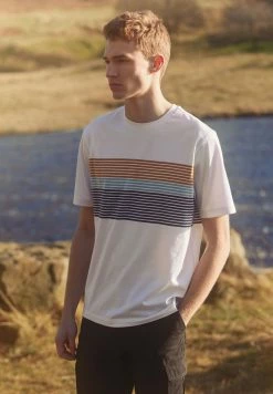 Next Herren T-Shirt Print - White Multi Chest