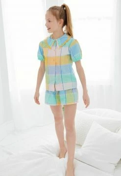 Next BUTTON THROUGH - Pyjama - Multi Check | Kinder