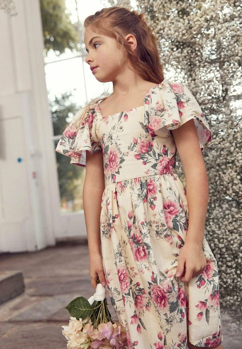 Next Kinder FRILL - Freizeitkleid - Pink