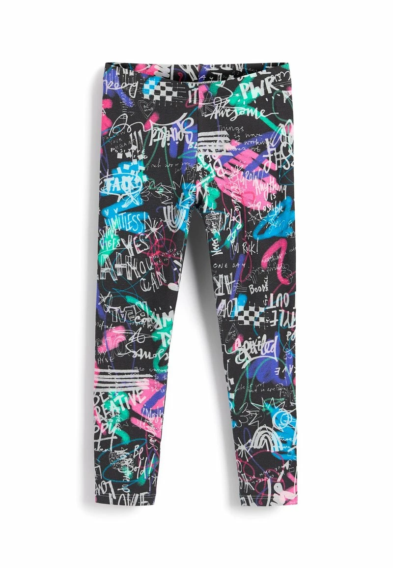 Next Kinder 5 PACK - Leggings - Hosen - Neon Blue/pink/black/grey – Bild 4