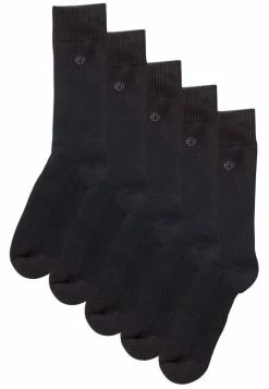 Next Herren BLACK PLAIN COMFORT SOCKS FIVE PACK - Socken - Black