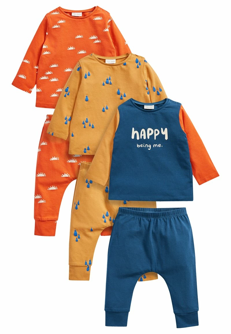 Next Kinder 6 PACK SCANDI SET - Stoffhose - Yellow