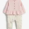 Next Kinder Jumpsuit - Pink / Beige