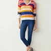 Next Damen Kapuzenpullover - Multi Stripe