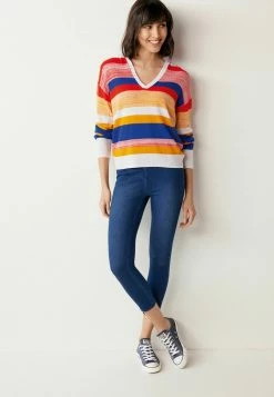 Next Damen Kapuzenpullover - Multi Stripe