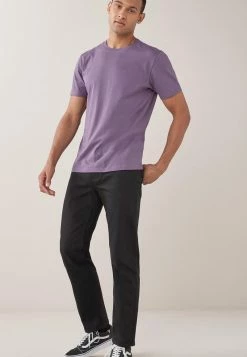Next T-Shirt Basic - Purple | Herren
