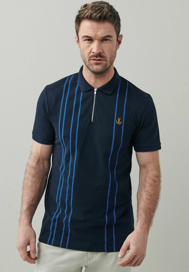 Next VERTICAL BLOCK - Poloshirt - Blue | Herren