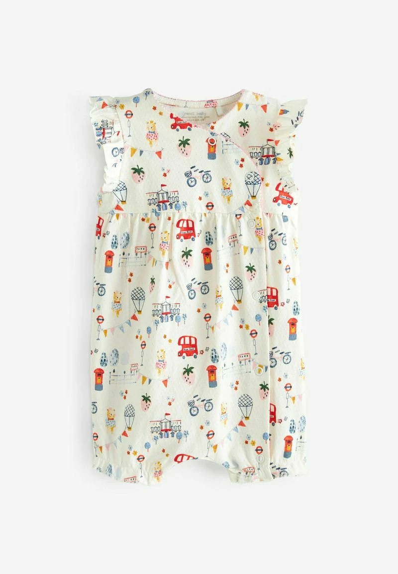 Next Kinder 2 PACK - Jumpsuit - Red Blue Floral Baby – Bild 3