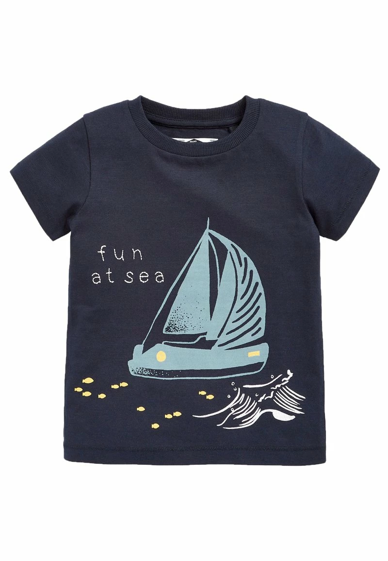 Next Kinder SHORT SLEEVE CHARACTER - T-Shirt Print - Dark Blue