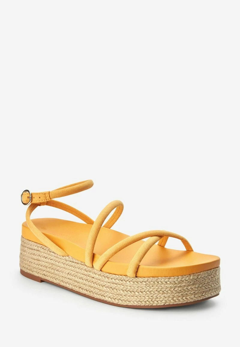 Next Damen Plateausandalette - Ochre Yellow – Bild 2