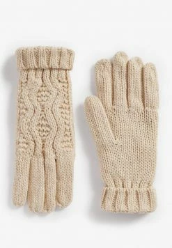 Next Damen Fingerhandschuh - Light Brown