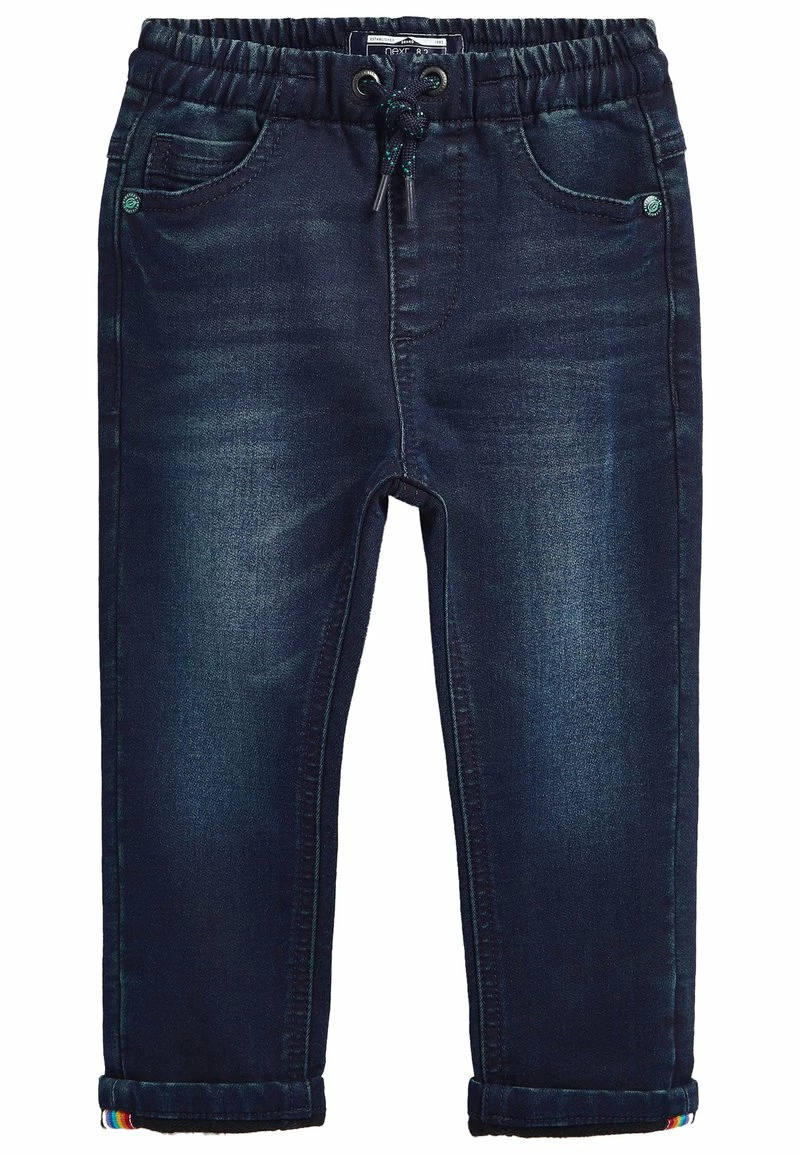 Next Kinder RAINBOW TRIM - Jeans Slim Fit - Dark Blue