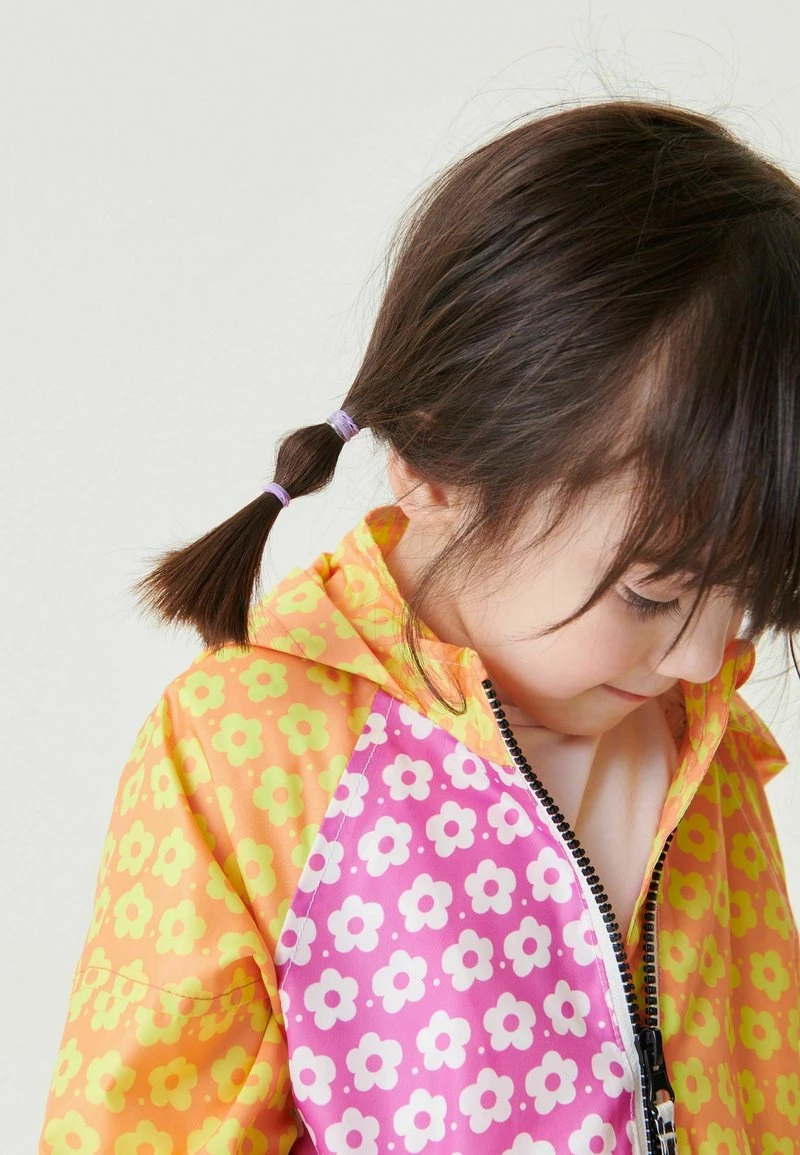 Next Kinder Kurzmantel - Pink Yellow – Bild 3