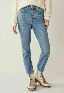 Next Damen Jeans Straight Leg - Blue