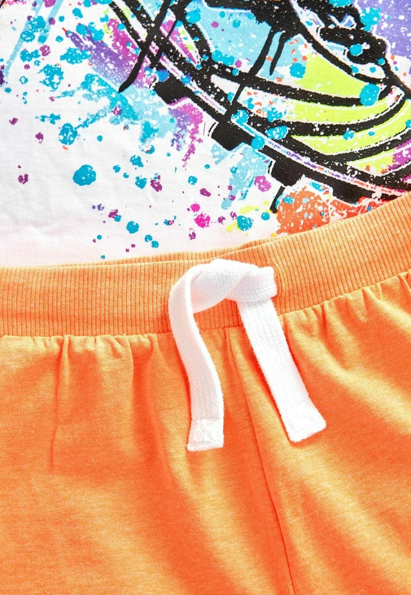 Next Kinder SET - Nachtwäsche Set - White Orange Football – Bild 3