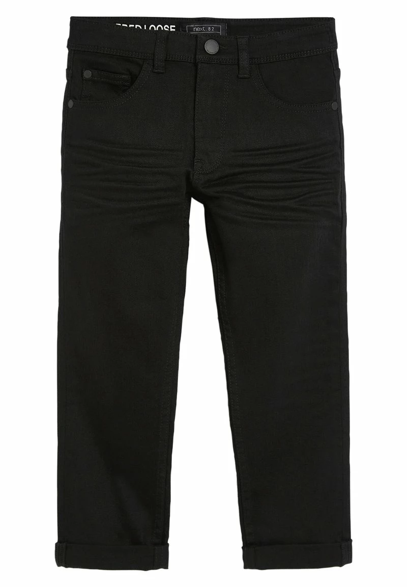 Next Kinder Jeans Relaxed Fit - Mottled Black