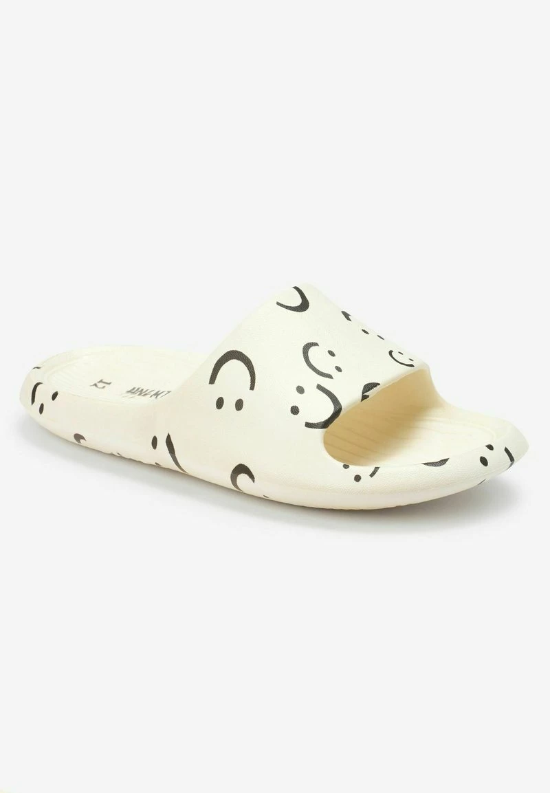 Next Kinder Badesandale - Ecru White Black Smile – Bild 2