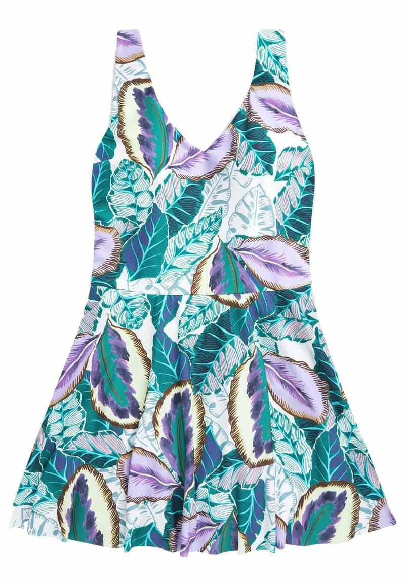 Next Damen Badeanzug - Purple Tropical Print – Bild 6