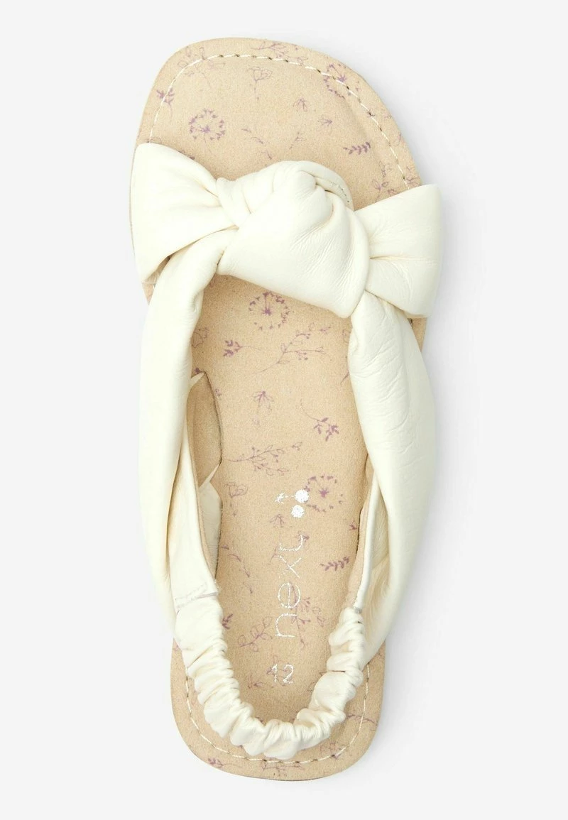 Next Kinder PREMIUM KNOTTED - Riemensandalette - White Leather – Bild 3
