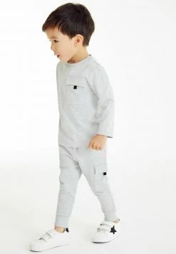 Next LONG SLEEVE SET - Langarmshirt - Grey | Kinder