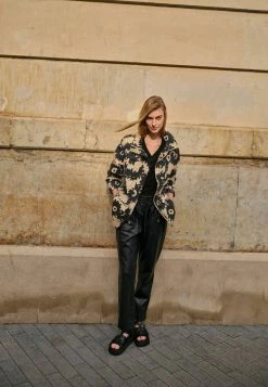 Next Damen Leichte Jacke - Camel Black