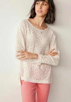 Next LOOK LONG SLEEVE - Bluse - Cream | Damen