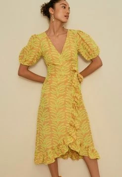 Next Damen Freizeitkleid - Brown Floral