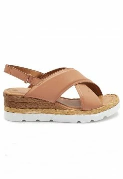 Next FOREVER COMFORT CROSS OVER - Espadrille - Camel Brown | Damen