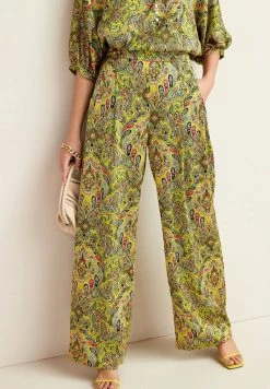 Next Stoffhose - Green Paisley Print | Damen