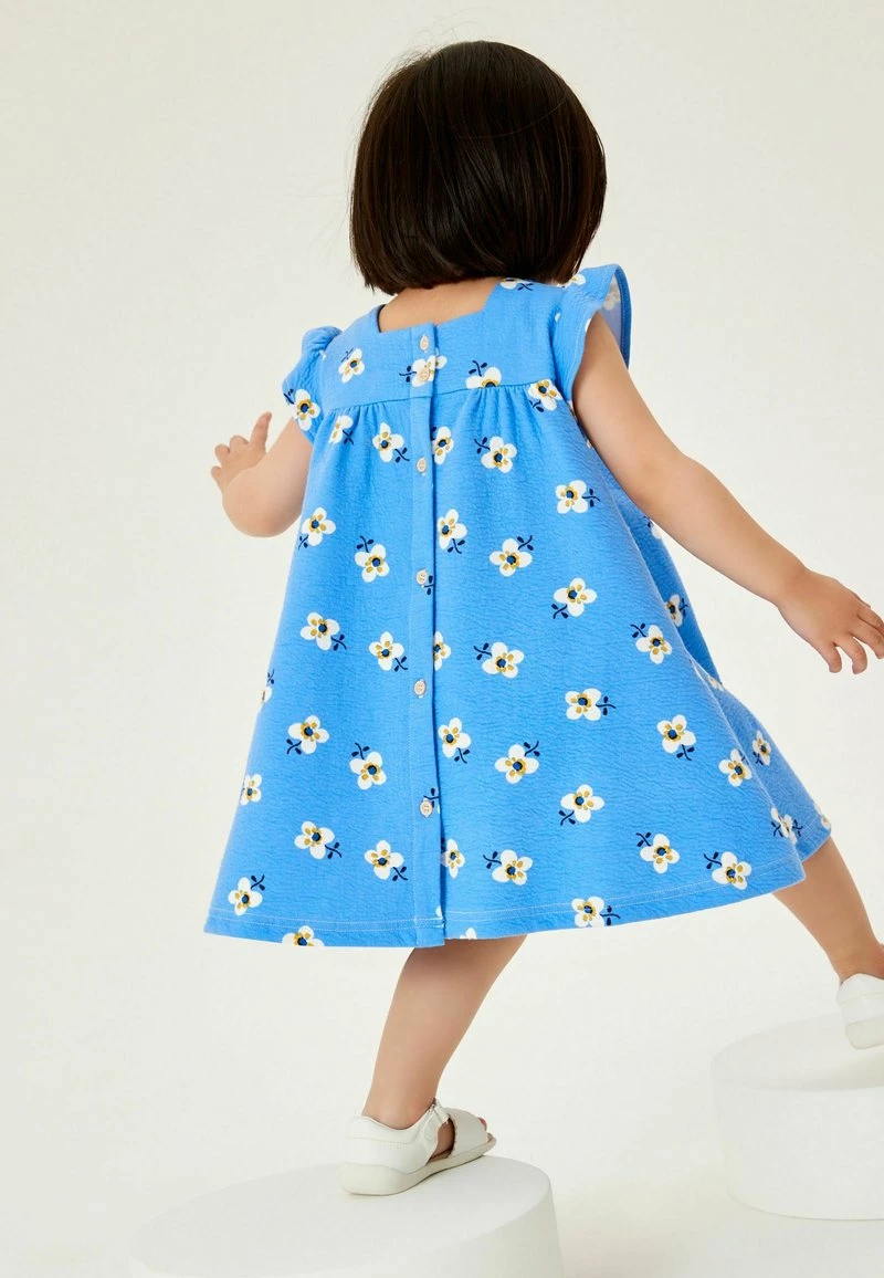 Next Kinder SHORT SLEEVE - Jerseykleid - Blue Floral – Bild 3