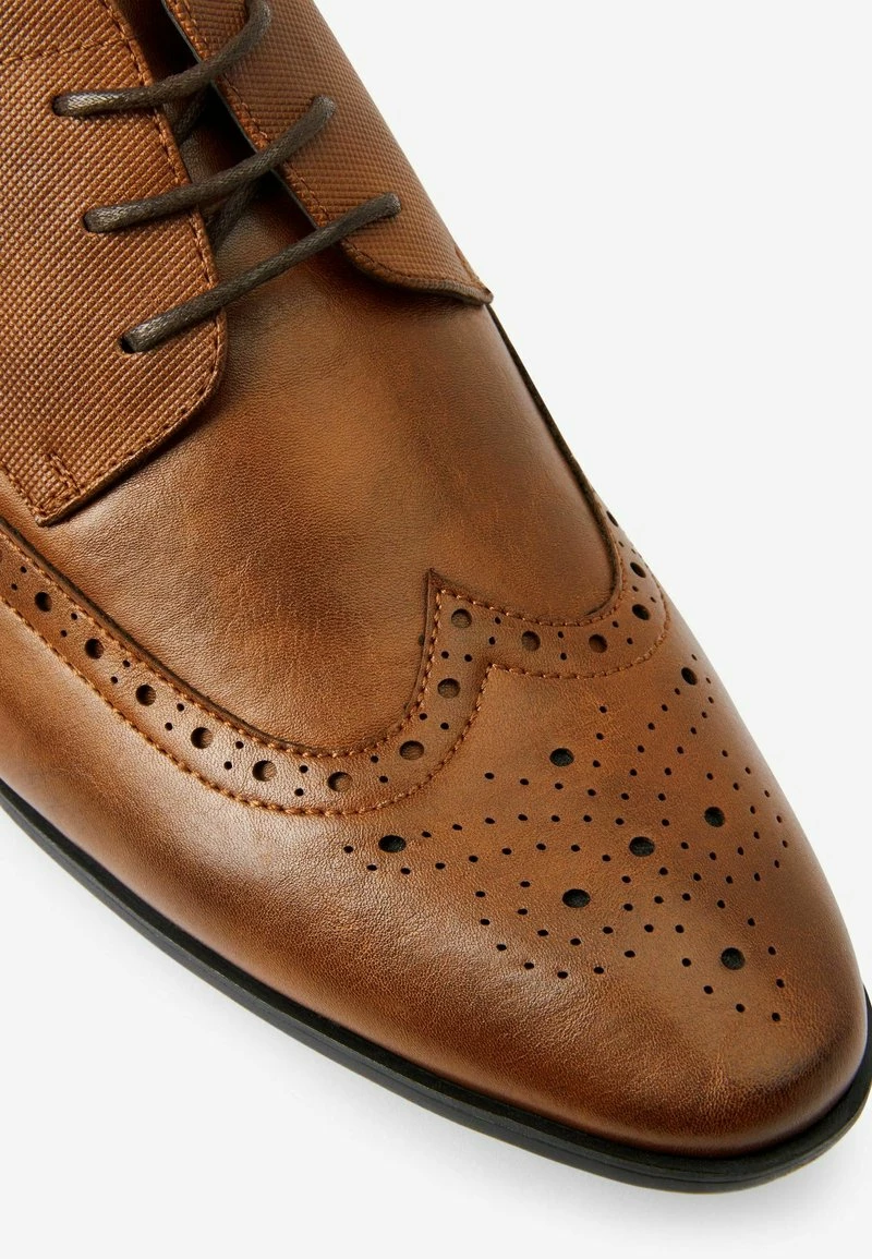 Next Herren BROGUE - Business-Schnürer - Tan Brown – Bild 4