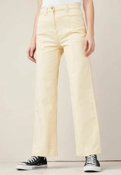 Next Damen Stoffhose - Cream