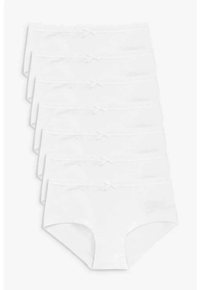 Next Kinder 7 PACK HIPSTER BRIEFS (2-16YRS) - Slip - White