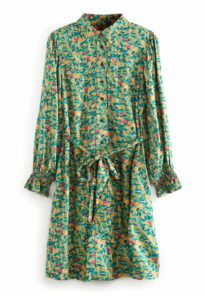 Next Damen MORRIS ARBUTUS PRINT MINI - Blusenkleid - Yellow – Bild 5