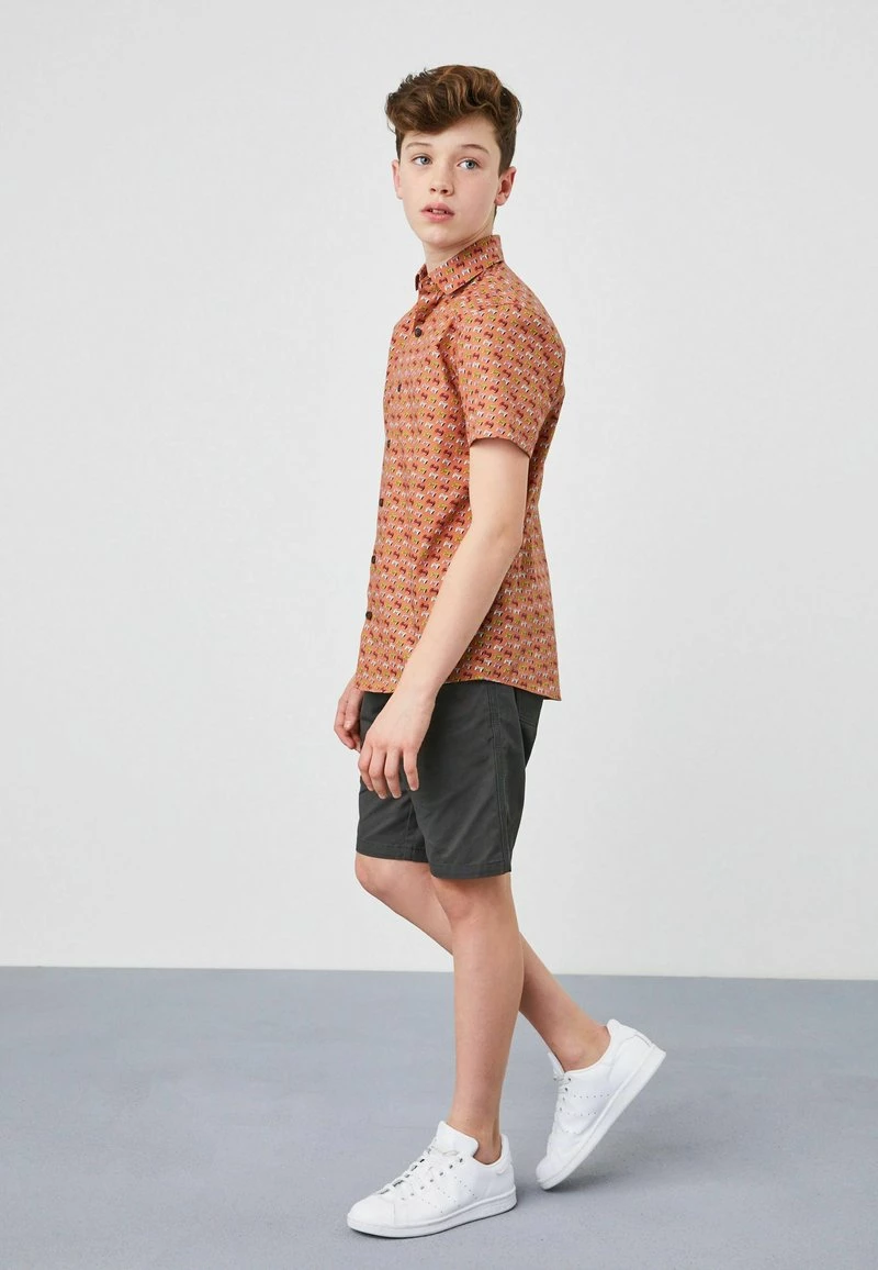 Next Kinder Hemd - Rust Brown Game Controleller