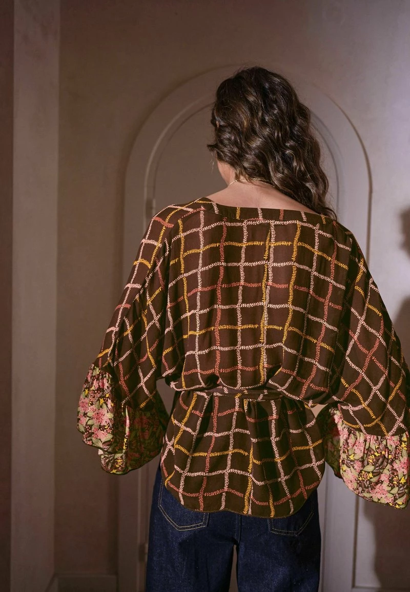 Next Damen WRAP - Bluse - Brown – Bild 3