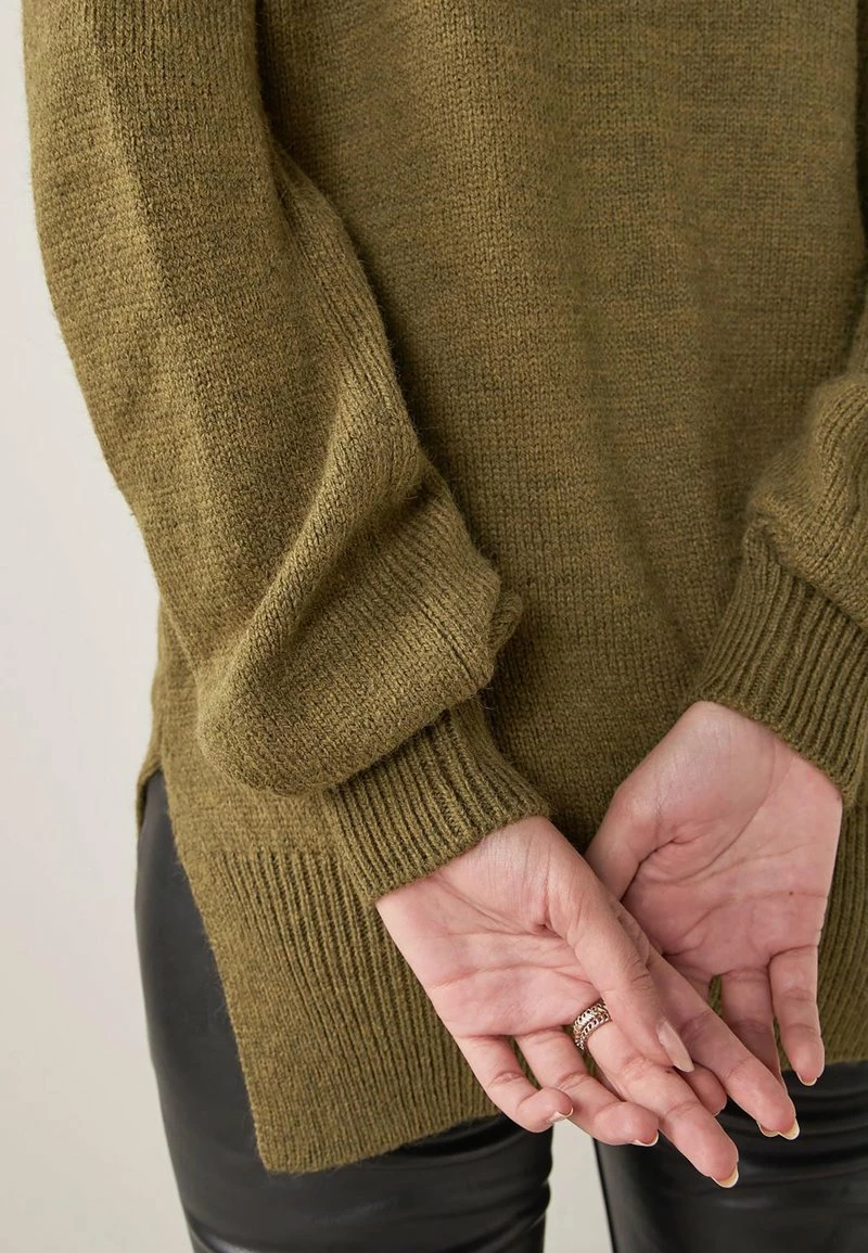 Next Damen Strickpullover - Khaki – Bild 7