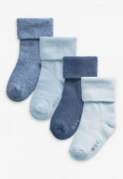 Next Kinder 4 PACK ROLL TOP - Socken - Blue