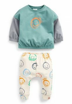 Next Kinder 2 PIECE SMILE (0MTHS-2YRS) - Sweatshirt - Blue