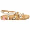 Next Kinder Riemensandalette - Rose Gold Embellished Shell