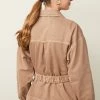Next Damen BELTED - Jeansjacke - Tan Brown
