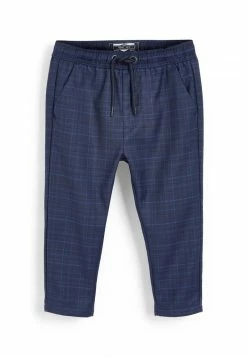Next Kinder CHECK - Stoffhose - Navy Blue