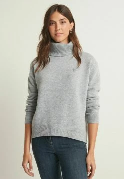 Next Damen ROLL NECK - Strickpullover - Grey