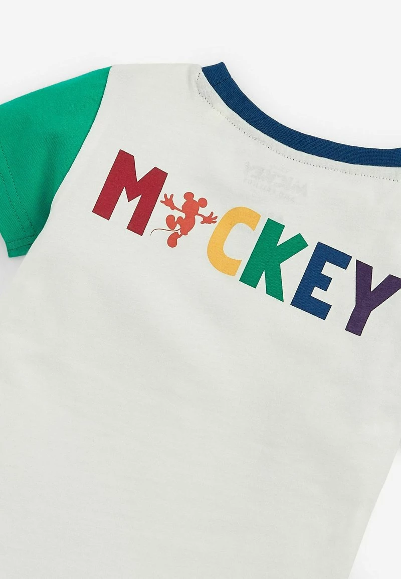Next Kinder RAINBOW MICKEY MOUSE SHORT SLEEVE - T-Shirt Print - White – Bild 3