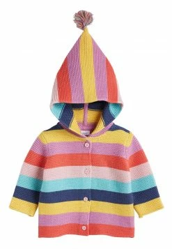Next MULTI STRIPE BRIGHT CARDIGAN (0MTHS-3YRS) - Strickjacke - Pink | Kinder