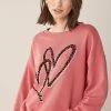 Next Damen GRAPHIC - Sweatshirt - Pink